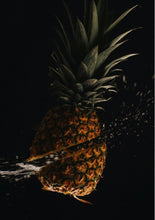 Load image into Gallery viewer, 2 Wick Pineapple Noir Soy Candle
